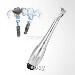 Universal Dental Implant Torque Llave de torsión Handpiece +12pcs Driver