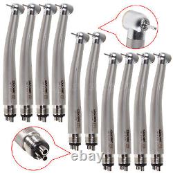 10 pièces NSK Style Dental Fast High Speed Handpiece Push Button 4 trous SANDENT UK