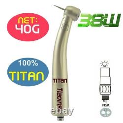 25000lux 38w Titan Dental High Speed Pièce À Main Pour Nsk Couplings Ce