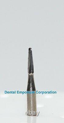 Dental Carbide Burs Fg #1170 Domed Taper Fissure Cut High Speed HP 100 Package