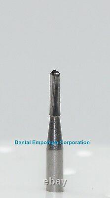 Dental Carbide Burs Fg #1557 Domed Fissure Crosscut High Speed HP 100 Pack