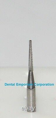 Dental Carbide Burs Fg# 699l Tapered Fissure Crosscut High Speed HP 100 Paquet
