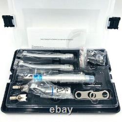 Dental Low High Speed Handpiece Kit Droit Nez Contra Angle Air Motor 2hole