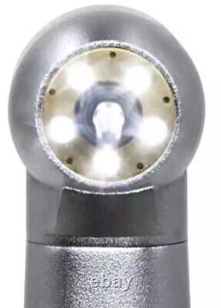 Instrument à main haute vitesse à bouton poussoir sans ombre à 5 LED pour dentisterie de type W&H à 2 trous