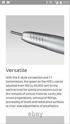 Mastermatic Lux M10l Mini Fixation Haute Vitesse Kavo Dental