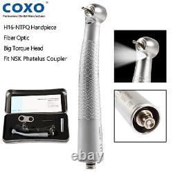 Turbine à main à LED en fibre optique dentaire COXO adaptée au raccord KaVo/NSK 6H CX207 UK